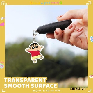 🌺xinyia🌺Móc Chìa Khóa Bằng Acrylic Trong Suốt Hai Mặt Cỡ Nhỏ Họa Tiết Hoạt Hình