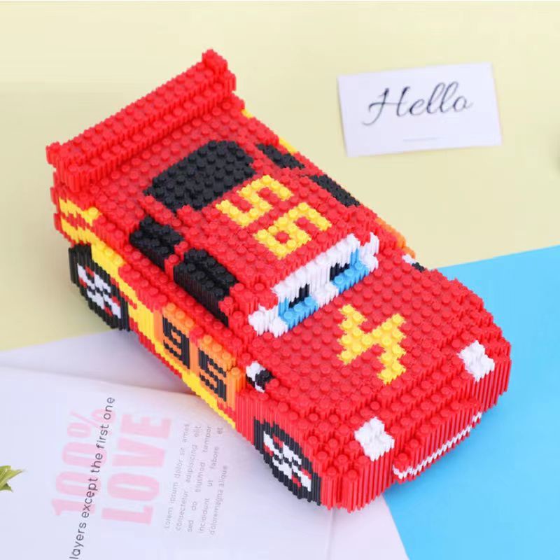 Đồ Chơi Lắp Ráp Mô Hình Xe Hơi Hoạt Hình 32cm