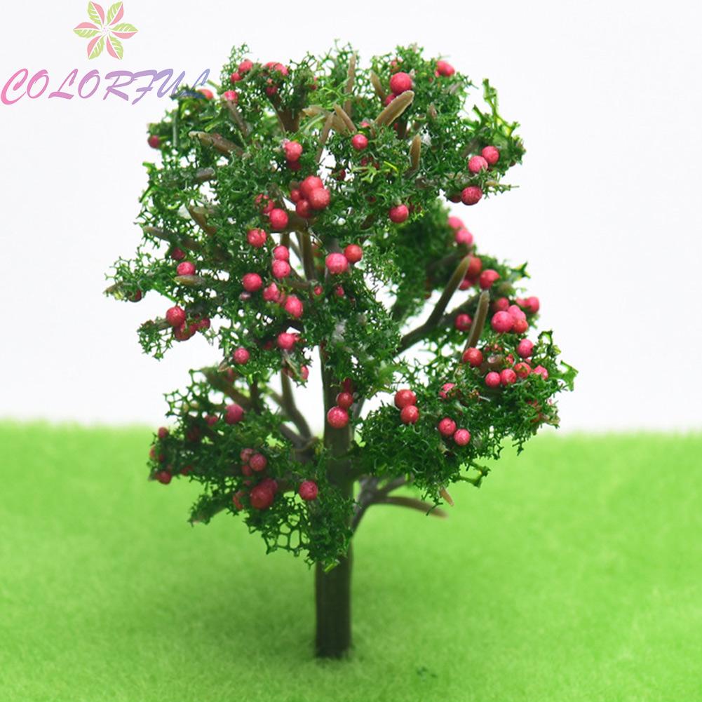 1 Mô Hình Cây Giả Mini Bằng Nhựa Trang Trí Sân Vườn