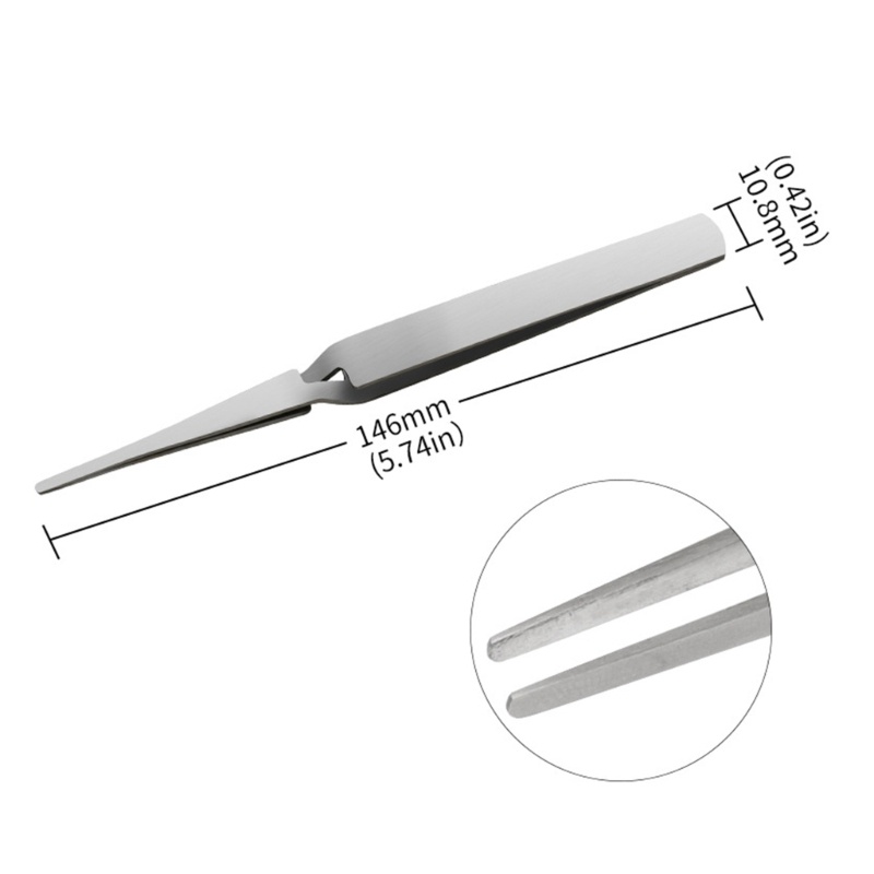 Nhíp hàn ngược POP Đầu nhọn chống từ tính Nhíp Dụng cụ cầm tay