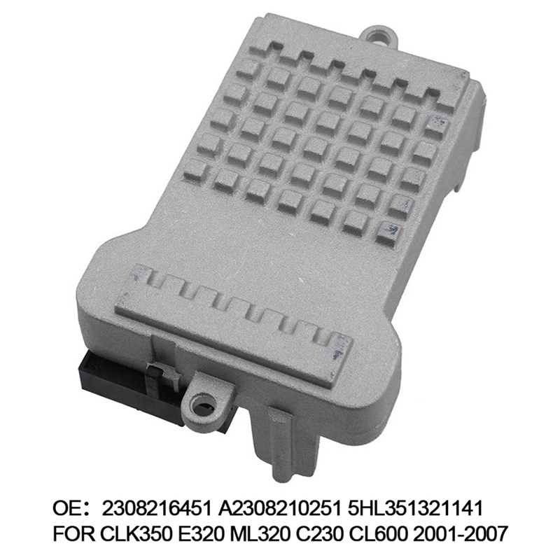 Điện trở động cơ máy thổi HVAC ô tô cho CLK350 E320 ML320 C230 CL600 S430 2308216451 A2308210251 5HL351321141
