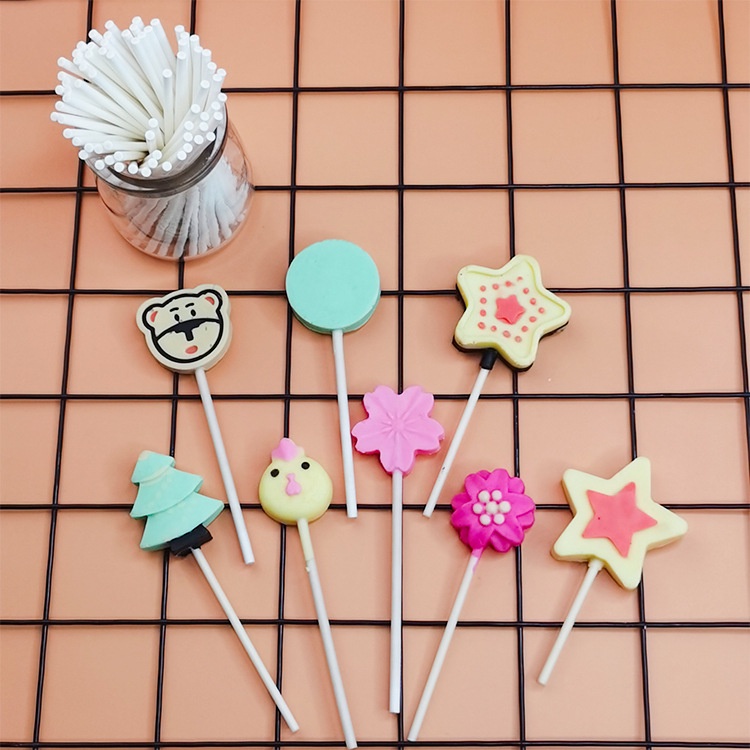 Set 100 Que Kẹo Mút Chất Lượng Cao
