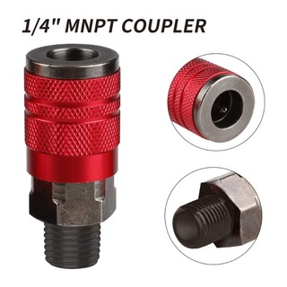 HL 3-Way 1 4Inch Hex Style Air Manifold với khớp nối và phích cắm Bộ chia khí