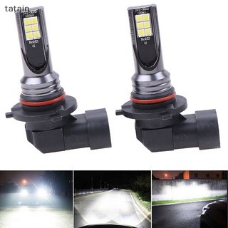 Set 2 Đèn Pha 9005 9006 LED 100W 19000LM 6000K Ánh Sáng Trắng Dành Cho Ô Tô