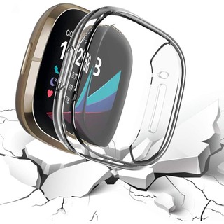 Vỏ TPU Mềm Bảo Vệ Màn Hình Toàn Diện Cho Fitbit Versa 4 / Versa 3 / Sense / Sense 2