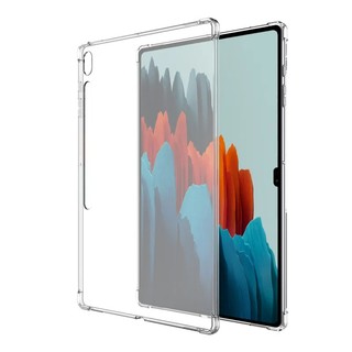 Ốp Bảo Vệ Trong Suốt Siêu Mỏng Cho Samsung Galaxy Tab S10 Ultra 14.6 2024 S10 Plus S10 + 12.4 S9 FE Plus S7 + 12.4 S8 A9 Plus 11 A8 A7 S6 Lite Vỏ Silicon Mềm