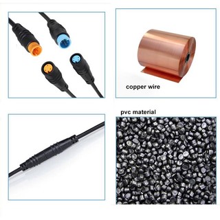 Dây Cáp Cảm Biến Tốc Độ Dài 1M M / F M8 2 3 4 5 6 Pin Chống Thấm Nước Dành Cho Xe Đạp Điện