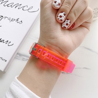 Dây Đeo Silicon Nhiều Màu Cho Đồng Hồ Thông Minh Xiaomi Mi Band 7 6 5 Miband 3 4