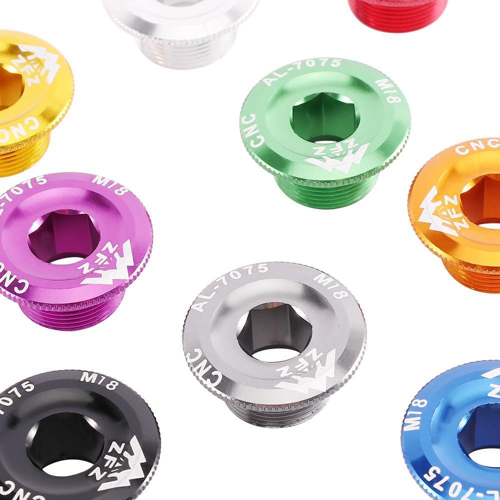 DELMER Crank Cánh Tay Cố Định Bu Lông Phụ Kiện Xe Đạp Crankset Vít BB Bu Lông M15 M18 M20 MTB Hợp Kim Nhôm Xe Đạp Dưới Chân Đế Bu Lông