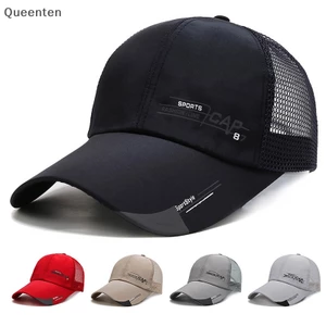 Queenten Nữ Thể Thao Mùa Hè Đuôi Ngựa Bóng Chày Lộn Xộn Bun Mũ Bóng Chày Snapback QT