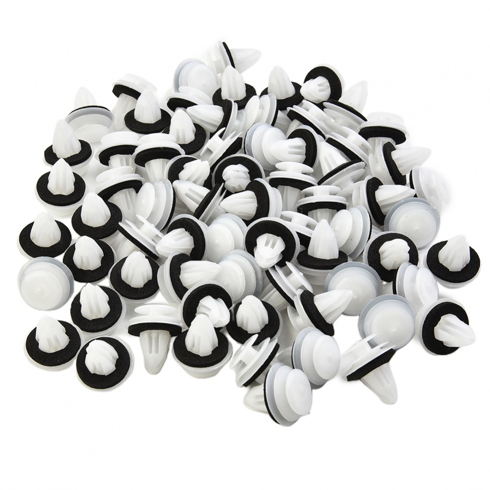 Set 100 Đinh Tán Bằng Nhựa Cho Xe Ô Tô
