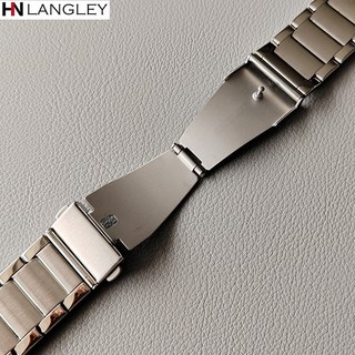 Dây Đồng Hồ Thay Thế 20mm 22mm 3bead Bằng Thép Không Gỉ Cứng Tháo Gỡ Nhanh