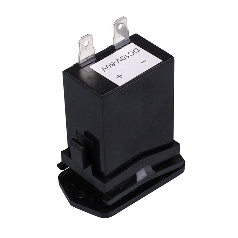 Đồng hồ đo giờ cơ dc10v-80v - đồng hồ đo giờ cho động cơ máy phát điện thuyền ô tô motorcross motor truck tractor