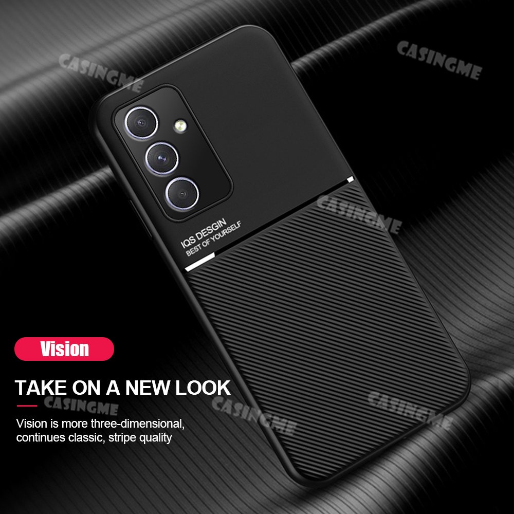 Dành Cho Samsung A56 5G 2025 Ốp Điện Thoại Ô Tô Từ Tính Giá Đỡ Da Cho Samsung Galaxy A56 A16 A26 A36 SamsungA56 A 56 56A 4G 5G Ốp Lưng Silicon Chống Sốc