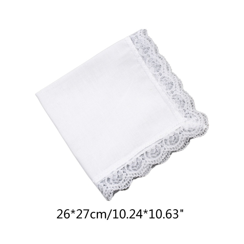 Khăn Tay Cotton Thấm Hút Thêu Họa Tiết Cho Nam Nữ