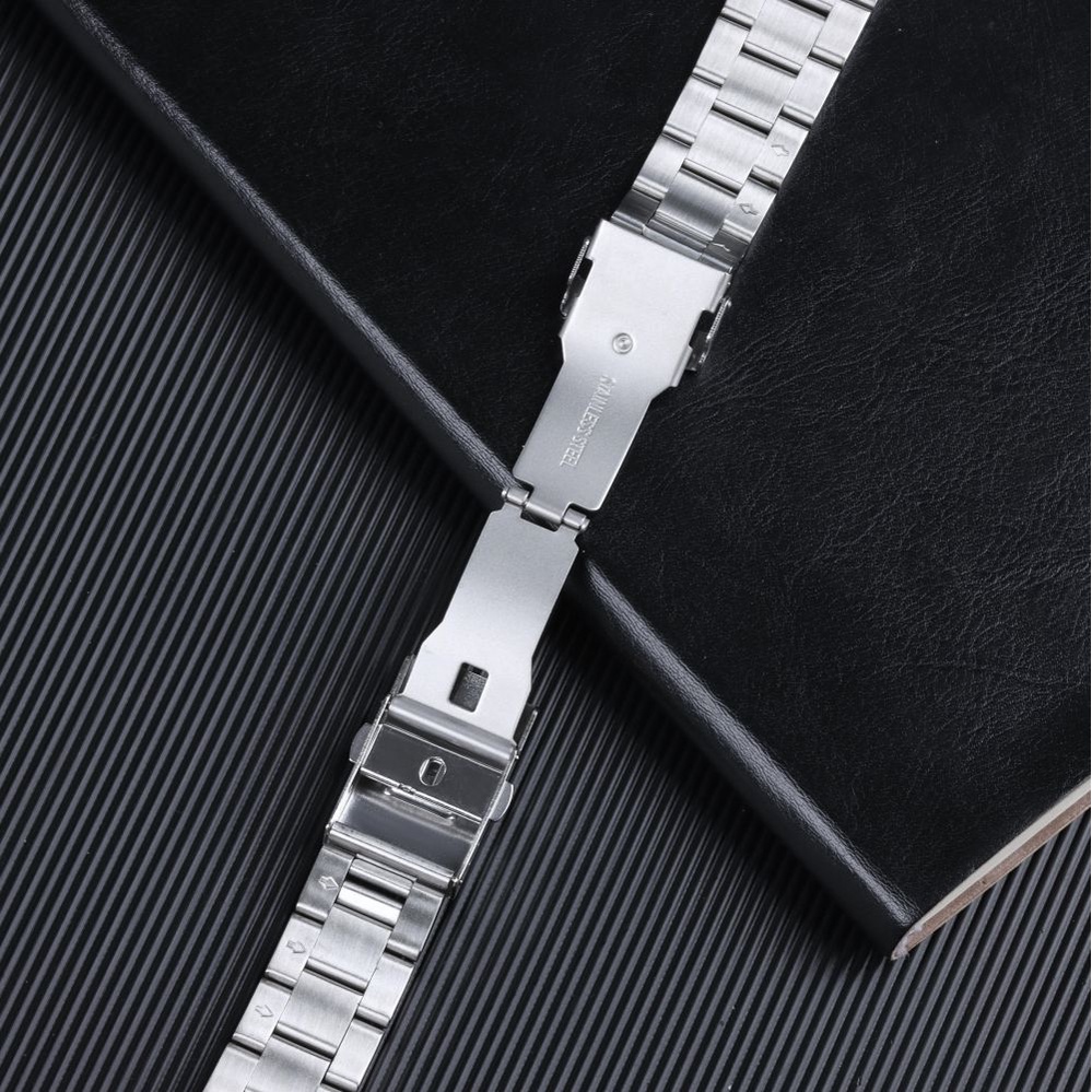 Dây Đeo Đồng Hồ Bằng Thép Không Gỉ 20mm 22mm Cao Cấp Sang Trọng Cho Seiko SKX009