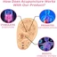 JVSUB 2 Đôi Bông Tai Nam Châm Lymphatic Dành Cho Nữ Lo Âu Và Căng Thẳng Để Giảm Cân Lymphatic Thoát Nước Tai Stud