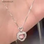 Vòng Cổ Choker Mặt Trái Tim Đính Đá Phong Cách Gothic Thời Trang Cho Nữ