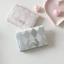 Túi đựng thẻ NORDICLIFE, Ví đựng thẻ xanh đơn giản, phong cách Hàn Quốc với họa tiết ca rô Ví nhỏ PU đa chức năng nữ