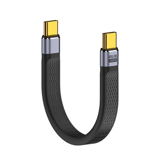 R * Cáp USB C tốc độ cao Type C Cáp sạc nam sang Type C 240W Sạc nhanh Video 8K 40Gbps cho điện thoại linh hoạt