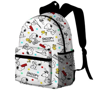 Ba Lô Snoopy In Hoàn Toàn Ba Lô Dung Tích Lớn Dây Đeo Vai Rộng Giảm Căng Thẳng Ba Lô Túi Máy Tính Quà Tặng Sinh Nhật