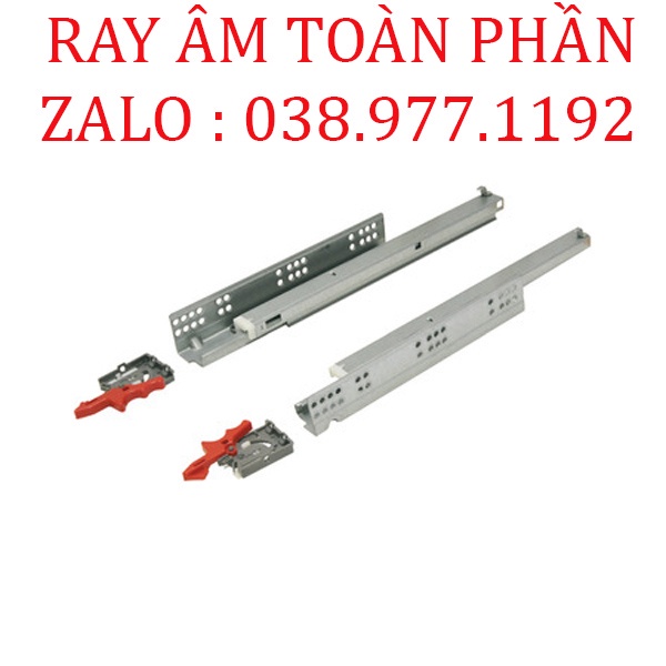 Ray âm mở toàn phần giảm chấn 3 tầng - ray âm giảm chấn | Shopee Việt Nam