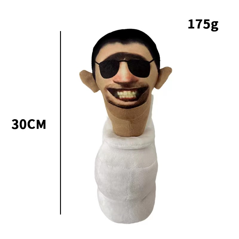 Rytanda Skibidi Toilet plushie Skibidi Toilet plush Thú Nhồi Bông Hình Toilet Skibidi Bosses Vui Nhộn Mới