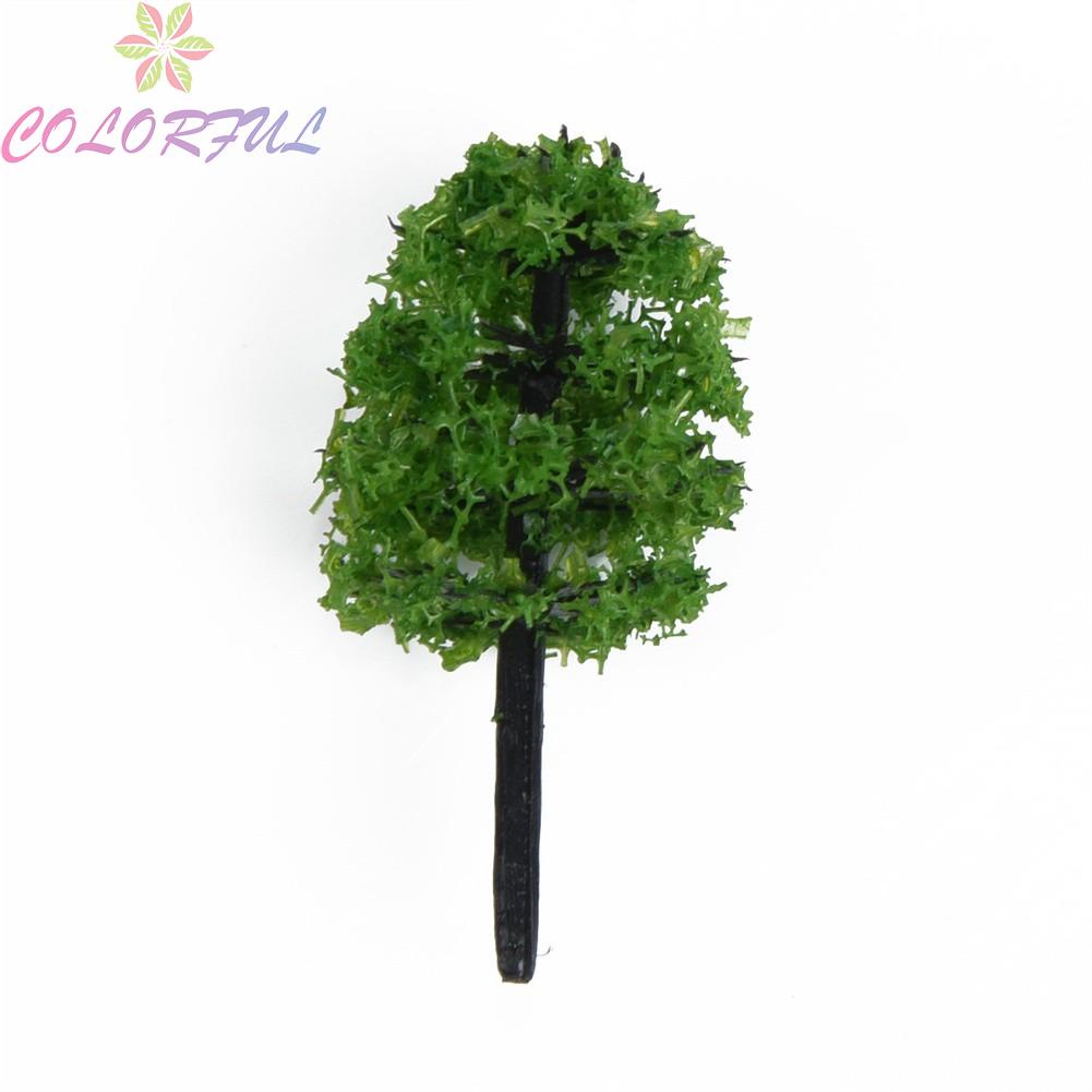 【COLORFUL】Architecture Model Trees Artificial Model Scenery Train Tree Trees Brand New