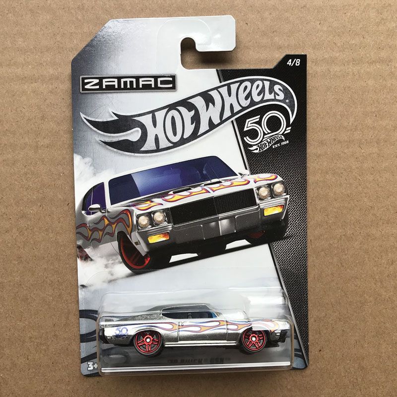 Mô Hình Xe Hơi Đồ Chơi Hot Wheels Kỉ Niệm 50 Năm Bằng Hợp Kim Cho Bé Trai TRUE