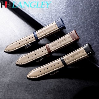 Dây Đồng Hồ Đeo Tay Thời Trang Bằng Da Bò 8 Màu 12 / 14 / 16 / 18 / 20 / 22mm