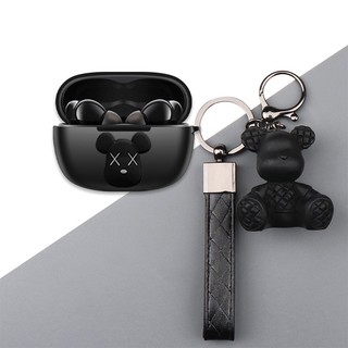 Vỏ Bảo Vệ Hộp Sạc Tai Nghe Bluetooth Anker Soundcore Life Note 3 buds / 3i / P3i Bằng Silicon Mềm Chống Sốc Kèm Móc Khóa Hoạt Hình