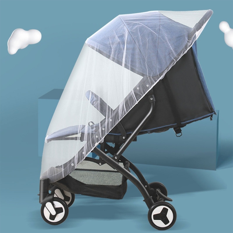 Ppy Universal Baby Mosquito Net cho ghế đẩy thoáng khí Pram Fly Côn trùng Bug Net