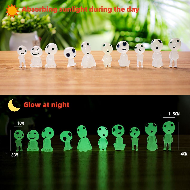Set 5 / 10 Đồ trang trí Cây Phát Quang Dùng Để Trang Trí Tiểu Cảnh