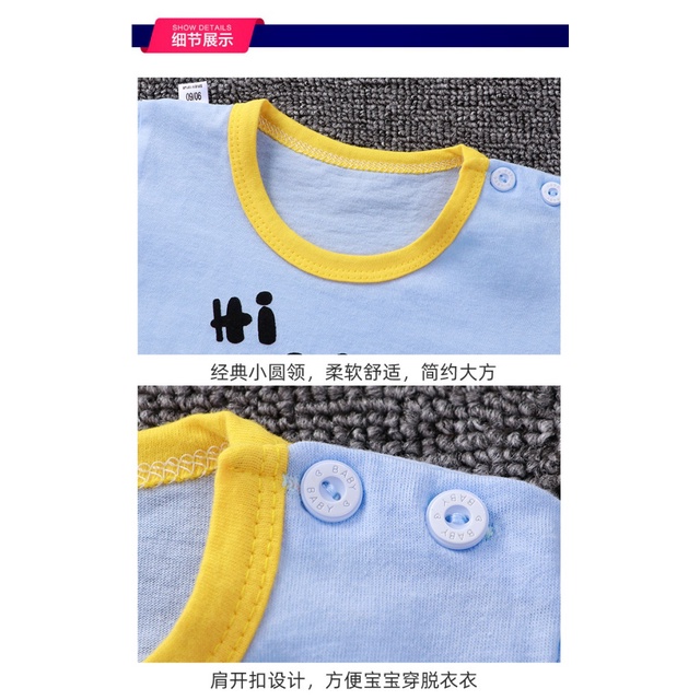 Áo Thun Trẻ Em Quần Áo Trẻ Em Tay Ngắn Mùa Hè Cotton Nguyên Chất Bé Trai Hoạt Hình Top Bé Gái Phong Cách Mới Phiên Bản Hàn Quốc ZD6D