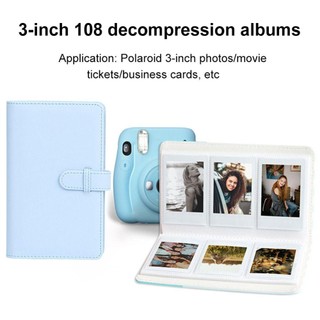 [Giao hàng từ Việt Nam] Album ảnh OAKANDME Tem vé Giấy ảnh lưu trữ 3 inch cho Fujifilm Instax mini 12