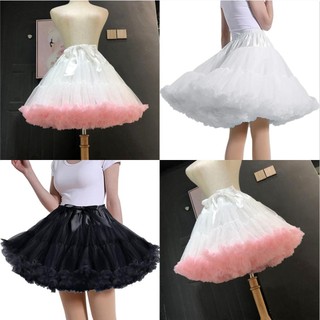 SMILE Vintage Petticoat Nữ Cosplay Gothic Không Xương Váy