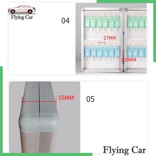 Tủ Đựng Chìa Khóa Treo Tường 48 Nút Bằng Kim Loại Lzdjfmy2 Dành Cho Văn Phòng Nhà Kho Kinh Doanh