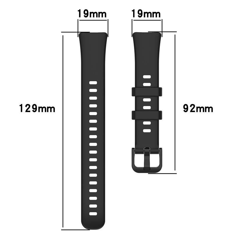 Ốp silicone thay thế cho đồng hồ HUAWEI Band 8/9/10