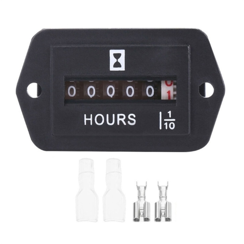 Bộ đếm thời gian ANN Hiển thị kỹ thuật số Đồng hồ đo giờ điện tử cho máy phát điện động cơ xăng