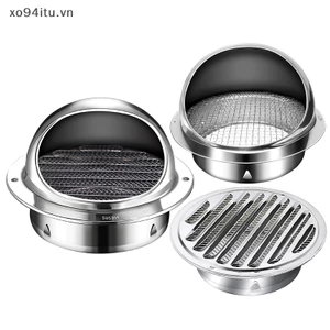 Nắp Đậy Lỗ Thông Gió Bằng Thép Không Gỉ Hình Tròn Cho Hệ Thống HVAC