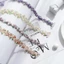 PYCOU 1 Cặp Dây Đeo Vai, Dây Đeo Áo Ngực Hoa Chống Trơn Trượt, Polyester Mềm Mại Co Giãn Có Thể Điều Chỉnh Dây Đeo Quần Lót Dây Đầm Tiệc Cưới