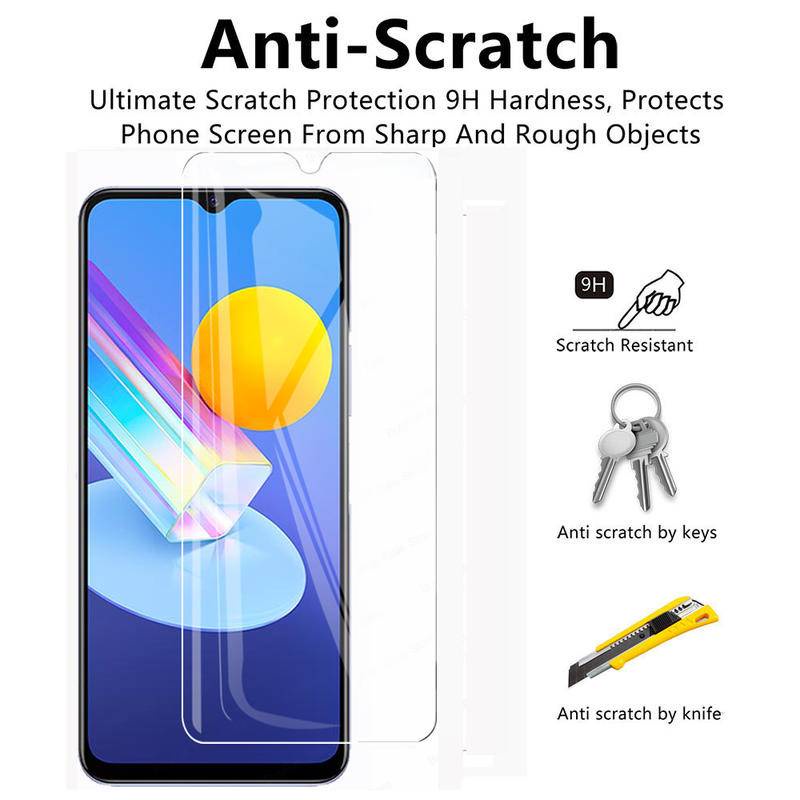 2 Chiếc Chống Cháy Nổ Bảo Vệ Màn Hình Cho Huawei Honor Enjoy 60 50 20 Y20 Pro Kính Cường Lực Để Thưởng Thức 20 SE 10 Plus 50z 20e 10e 10s 60X 9 9e 9s
