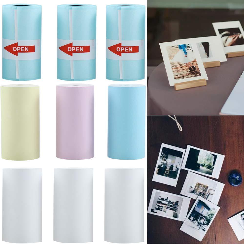 BAGUO Máy In Nhiệt Giấy Máy In Mini 3 Cuộn Máy In Gia Đình Có Thể In Nhãn Trống Paperang Máy In Máy Ảnh Giấy In | BigBuy360 - bigbuy360.vn