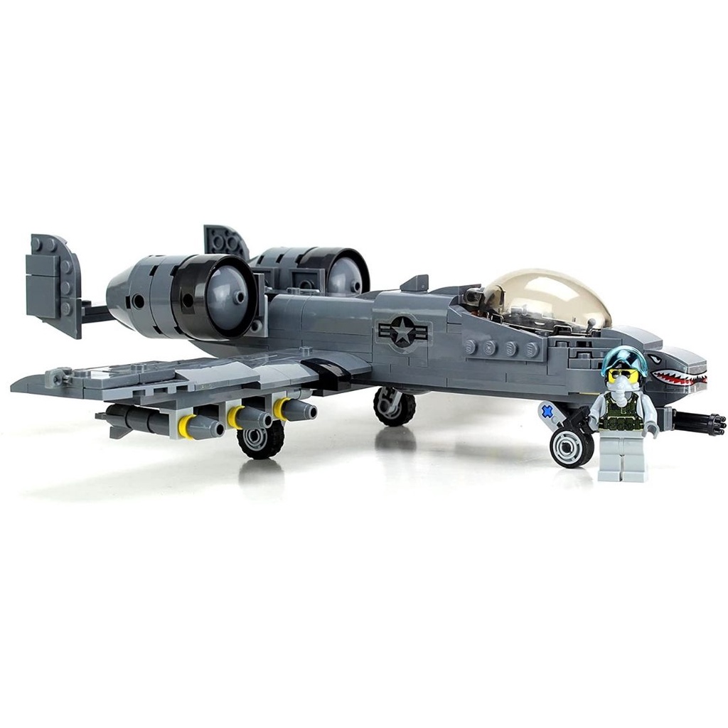 [Battle Brick] Mô hình lắp ráp Lego A 10 Warthog Thunderbolt Expert