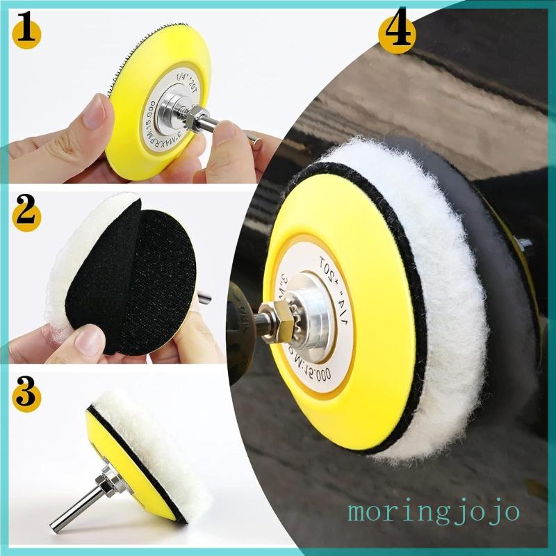Bộ phục hồi đánh bóng đèn pha ô tô Jojo loại bỏ vết trầy xước và cải thiện độ an toàn 42 miếng