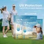 KANGN 5 Cái / hộp Miếng Dán Mặt UV, Miếng Dán Chống Nắng Dưỡng Ẩm Gel Chống Nắng, Chống Mồ Hôi Golf Chống Nắng Miếng Dán Thạch Tươi Hoạt Động Ngoài Trời Mắt