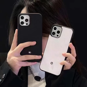 Ốp Lưng Cho iPhone 16 15 14 PRO MAX 13 12 Pro Max 11 Pro Max X XS Max XR 7 8 14 15 16 PLUS Vỏ Điện Thoại Da PU Cổ Điển Thời Trang Thiết Kế Đơn Giản Vỏ Bảo Vệ Chống Sốc
