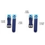 Dây đeo đồng hồ silicon thay thế Vòng đeo tay chống mồ hôi Chiều rộng 16mm / 20mm