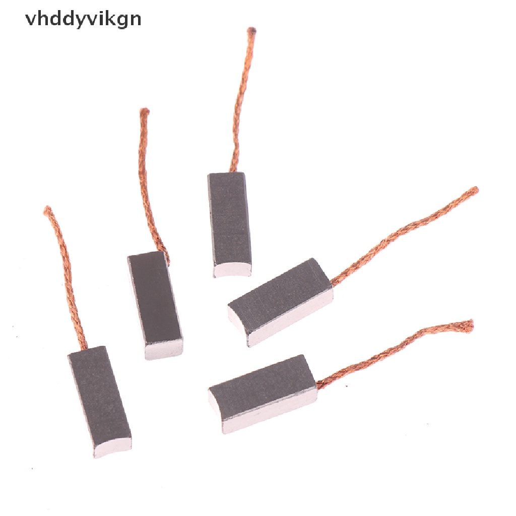 Bộ 10 Chổi Than 8 * 8 * 20mm Cho Quạt Thổi Khí Nóng Xe Hơi