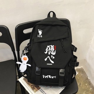 GC2 Haikyuu Ba Lô Dành Cho Nữ Nam Học Sinh Công Suất Lớn Thời Trang Cá Tính Đa Năng Túi Nữ CG2